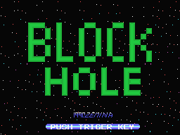 Block Hole Title Screen